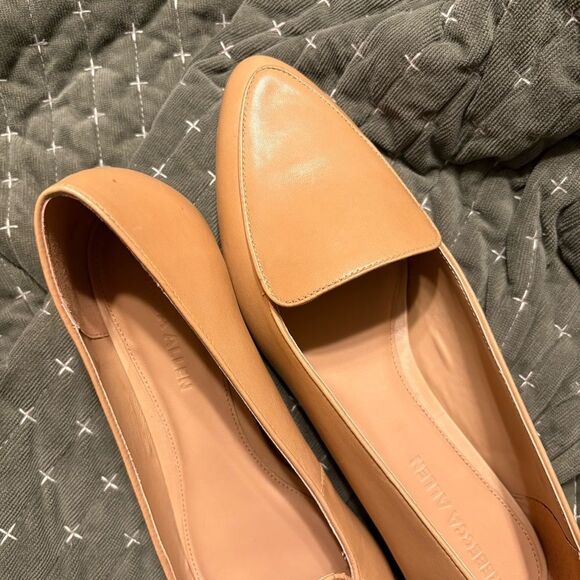 Rebecca Allen The Loafer Leather Brown Loafers Size 9.5 - Picture 9 of 10